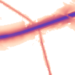 Night-time road noise heatmap for M27 6PJ