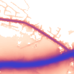 Daytime road noise heatmap for M27 6SL