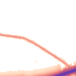 Night-time road noise heatmap for M27 6WG