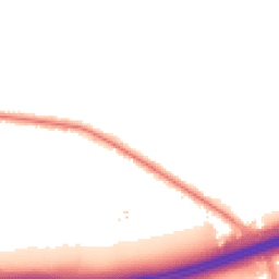 Night-time road noise heatmap for M27 6YD