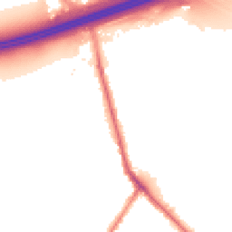 Night-time road noise heatmap for M27 8AB