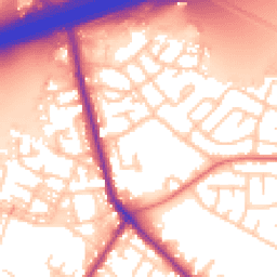 Daytime road noise heatmap for M27 8GA