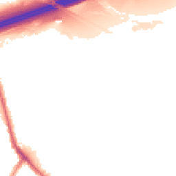 Night-time road noise heatmap for M27 8GF