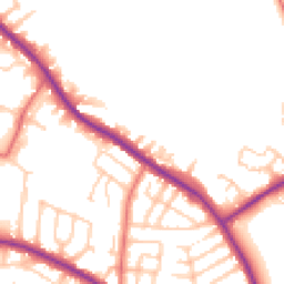Daytime road noise heatmap for M27 8TL