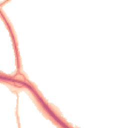 Night-time road noise heatmap for M27 8XP