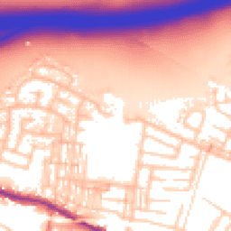Daytime road noise heatmap for M27 9UD