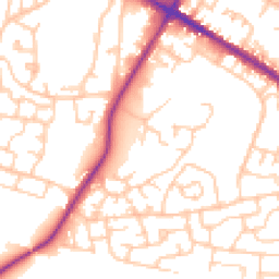 Daytime road noise heatmap for M28 0BG