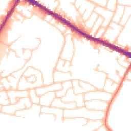 Daytime road noise heatmap for M28 0BH