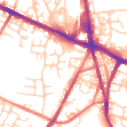 Daytime road noise heatmap for M28 0GF