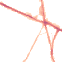 Night-time road noise heatmap for M28 0GF