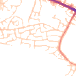 Daytime road noise heatmap for M28 0HG