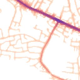 Daytime road noise heatmap for M28 0HH