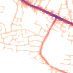 Daytime road noise heatmap for M28 0HJ
