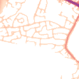Daytime road noise heatmap for M28 0HU