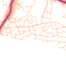 Daytime road noise heatmap for M28 0HY