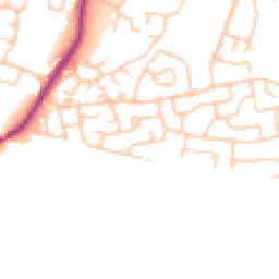 Daytime road noise heatmap for M28 0JD