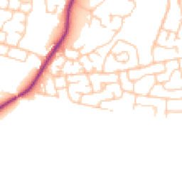 Daytime road noise heatmap for M28 0JJ