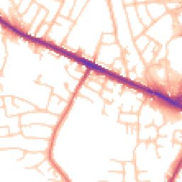 Daytime road noise heatmap for M28 0SU
