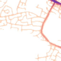 Daytime road noise heatmap for M28 0TH