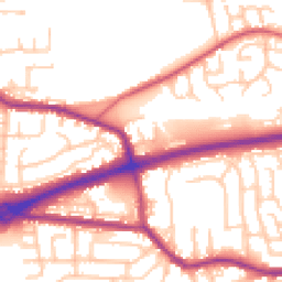 Daytime road noise heatmap for M28 1BR