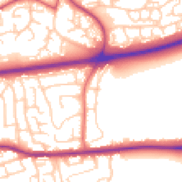 Daytime road noise heatmap for M28 1ED