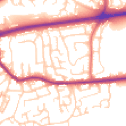 Daytime road noise heatmap for M28 1NF