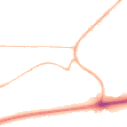Night-time road noise heatmap for M28 1NY