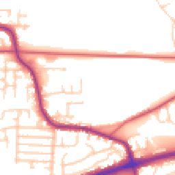 Daytime road noise heatmap for M28 1PG