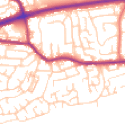 Daytime road noise heatmap for M28 1SN