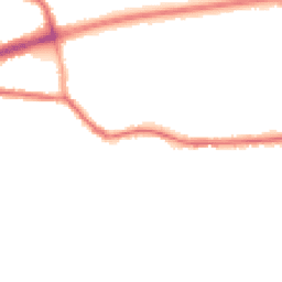 Night-time road noise heatmap for M28 1SN