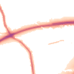 Night-time road noise heatmap for M28 2GB