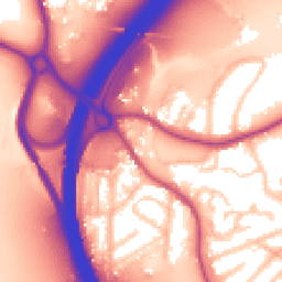 Daytime road noise heatmap for M28 2GS