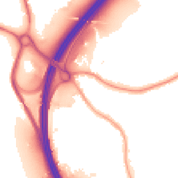 Night-time road noise heatmap for M28 2GS