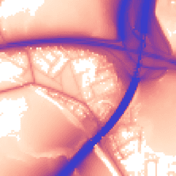 Daytime road noise heatmap for M28 2JG