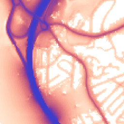 Daytime road noise heatmap for M28 2PJ