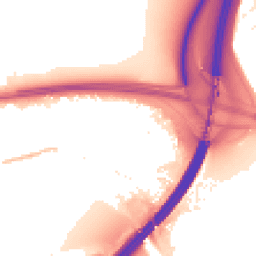 Night-time road noise heatmap for M28 2SA