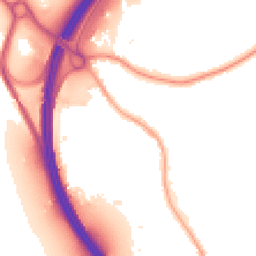 Night-time road noise heatmap for M28 2SD