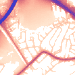 Daytime road noise heatmap for M28 2SF