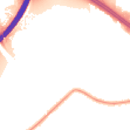 Night-time road noise heatmap for M28 2SF