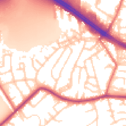 Daytime road noise heatmap for M28 2SR