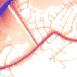Daytime road noise heatmap for M28 2TJ