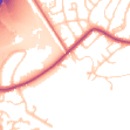 Daytime road noise heatmap for M28 2WA