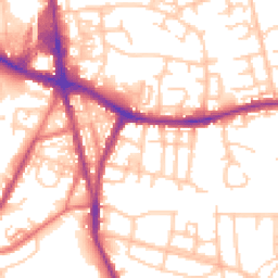 Daytime road noise heatmap for M28 3DG