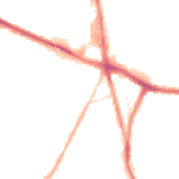 Night-time road noise heatmap for M28 3EB