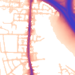 Daytime road noise heatmap for M28 3GT
