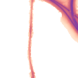Night-time road noise heatmap for M28 3GT