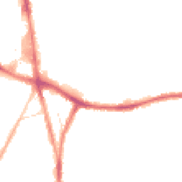 Night-time road noise heatmap for M28 3LW