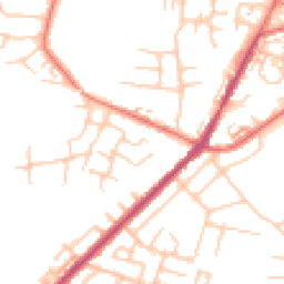 Daytime road noise heatmap for M28 3UP