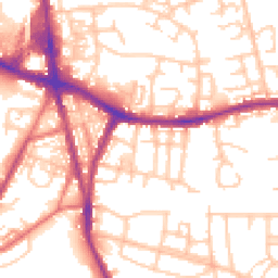 Daytime road noise heatmap for M28 3XN