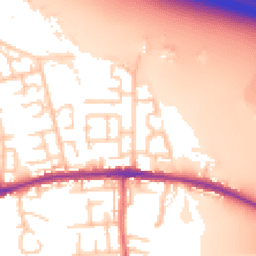 Daytime road noise heatmap for M28 3YH